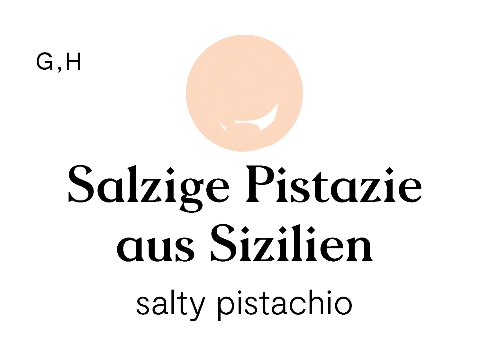 Salzige Pistazie