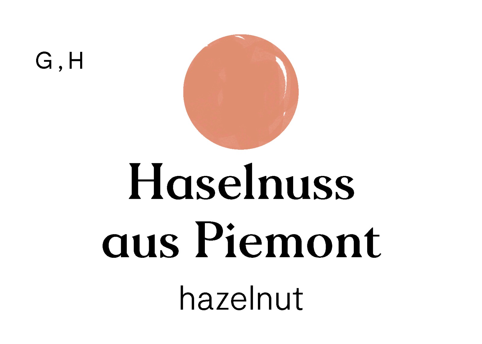 Haselnuss aus Piemont