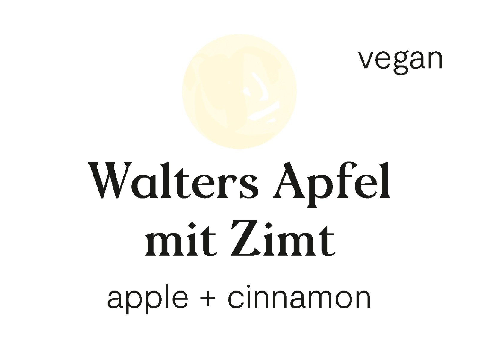 Walters Apfel mit Zimt